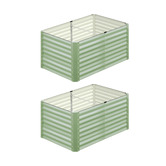 Living Fusion Pierre Galvanised Steel Garden Beds