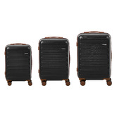 Living Fusion 3 Piece Miguel Suitcase Set