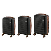 Living Fusion 3 Piece Miguel Suitcase Set