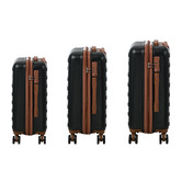Living Fusion 3 Piece Miguel Suitcase Set