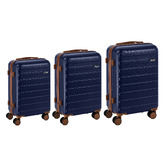 Living Fusion 3 Piece Miguel Suitcase Set