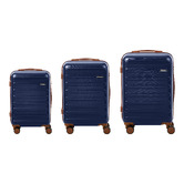 Living Fusion 3 Piece Miguel Suitcase Set