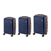 Living Fusion 3 Piece Miguel Suitcase Set