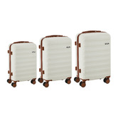 Living Fusion 3 Piece Miguel Suitcase Set