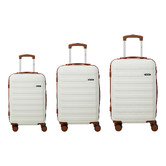 Living Fusion 3 Piece Miguel Suitcase Set