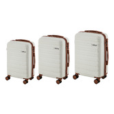Living Fusion 3 Piece Miguel Suitcase Set