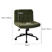 Living Fusion Heidi Boucle Office Chair