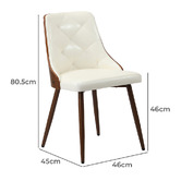 Living Fusion 4 Seater Antoine Dining Table &amp; Chair Set