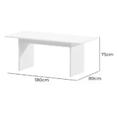 Living Fusion 4 Seater Antoine Dining Table &amp; Chair Set