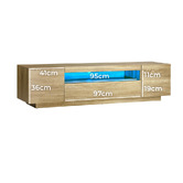 Living Fusion Aiyana Entertainment Unit with LED