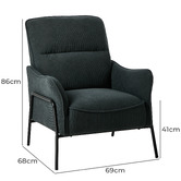 Living Fusion Sally Corduroy Armchair