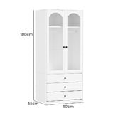 Living Fusion Roswen Arch 2 Door 3 Drawer Wardrobe
