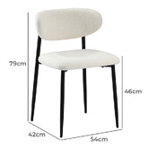 Living Fusion 4 Seater Lucien Extendable Dining Table &amp; Chair Set