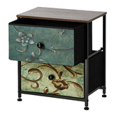 Living Fusion Vanderco 2 Drawer Bedside Tables
