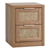Living Fusion Benkendorf 2 Drawer Bedside Table