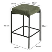 Living Fusion 65cm Scullin Bar Stools