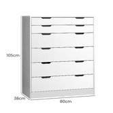 Living Fusion Dianne 6 Drawer Tallboy