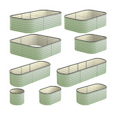 Living Fusion Gaya 9-in-1 Modular Raised Garden Bed
