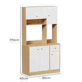 Living Fusion Zelda 5 Door Cupboard