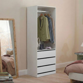 Living Fusion Cassandra 3 Drawer Wardrobe