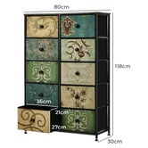 Living Fusion Vanderco 10 Drawer Chest