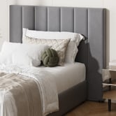Living Fusion Eloise Oversized Velvet Bedhead