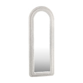 Living Fusion Saige Arched Boucle Full Length Mirror