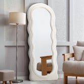 Living Fusion Verity Boucle Full Length Mirror