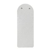 Living Fusion Saige Arched Boucle Full Length Mirror