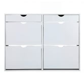 Living Fusion Lilly 2 Drawer Shoe Cabinet