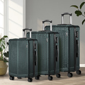 Living Fusion 3 Piece Pink Deanna Luggage Set