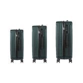 Living Fusion 3 Piece Pink Deanna Luggage Set