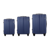 Living Fusion 3 Piece Pink Deanna Luggage Set