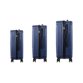 Living Fusion 3 Piece Pink Deanna Luggage Set
