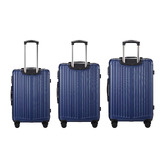 Living Fusion 3 Piece Pink Deanna Luggage Set