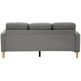 Living Fusion Alinur 3 Seater Sofa &amp; Ottoman Set