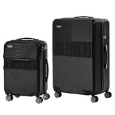 Living Fusion 2 Piece Bellamy Lightweight Suitcase Set