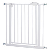 Living Fusion White Hugo Retractable Pet Gate