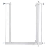 Living Fusion White Hugo Retractable Pet Gate
