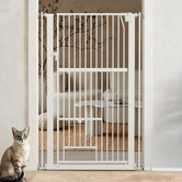 Living Fusion Quentin Walk Through Door Pet Gate