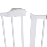 Living Fusion White Hugo Retractable Pet Gate