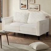 Living Fusion Guillaume 2 Seater Boucle Sofa