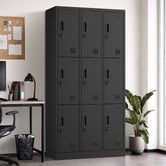 Living Fusion Edoardo 9 Door Steel Locker