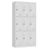 Living Fusion Edoardo 9 Door Steel Locker