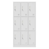 Living Fusion Edoardo 9 Door Steel Locker