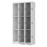 Living Fusion Edoardo 9 Door Steel Locker
