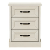 Living Fusion Somer 3 Drawer Bedside Table