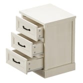 Living Fusion Somer 3 Drawer Bedside Table
