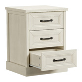 Living Fusion Somer 3 Drawer Bedside Table