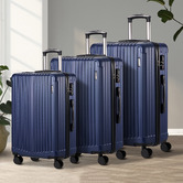 Living Fusion 3 Piece Pink Deanna Luggage Set
